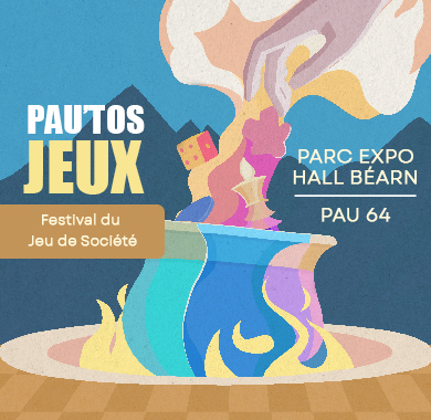 Affiche du Festival du Jeu de Pau 2025