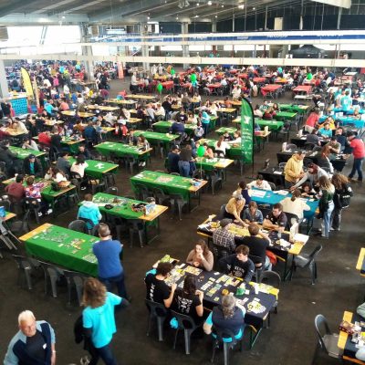 Toutes les tables de jeu des différents pôles du Festival du Jeu de Pau 2023